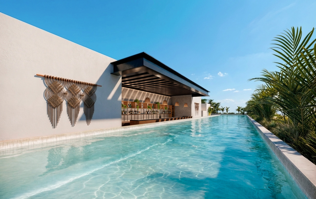EntreMares Puerto Morelos - Departamentos — foto 1
