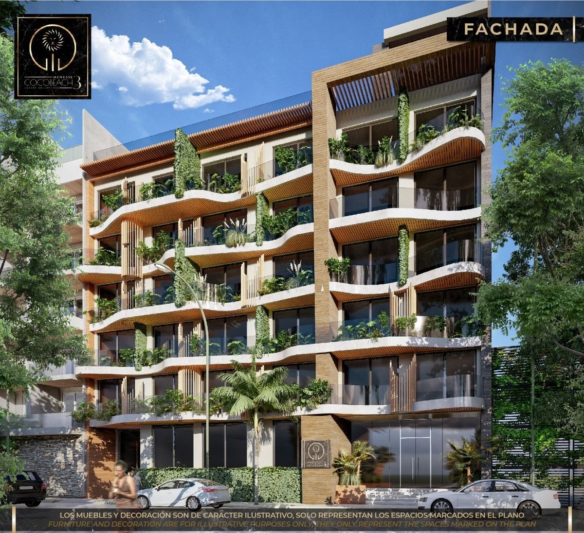 Departamentos en preventa, Cocobeach Menesse,Playa del Carmen — foto 1