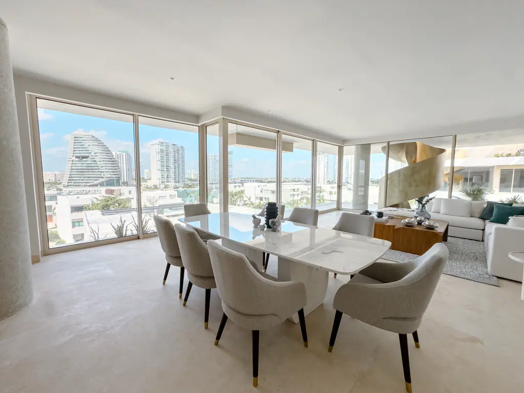Penthouse en venta en Puerto Cancún, Quintana Roo, México — foto 1