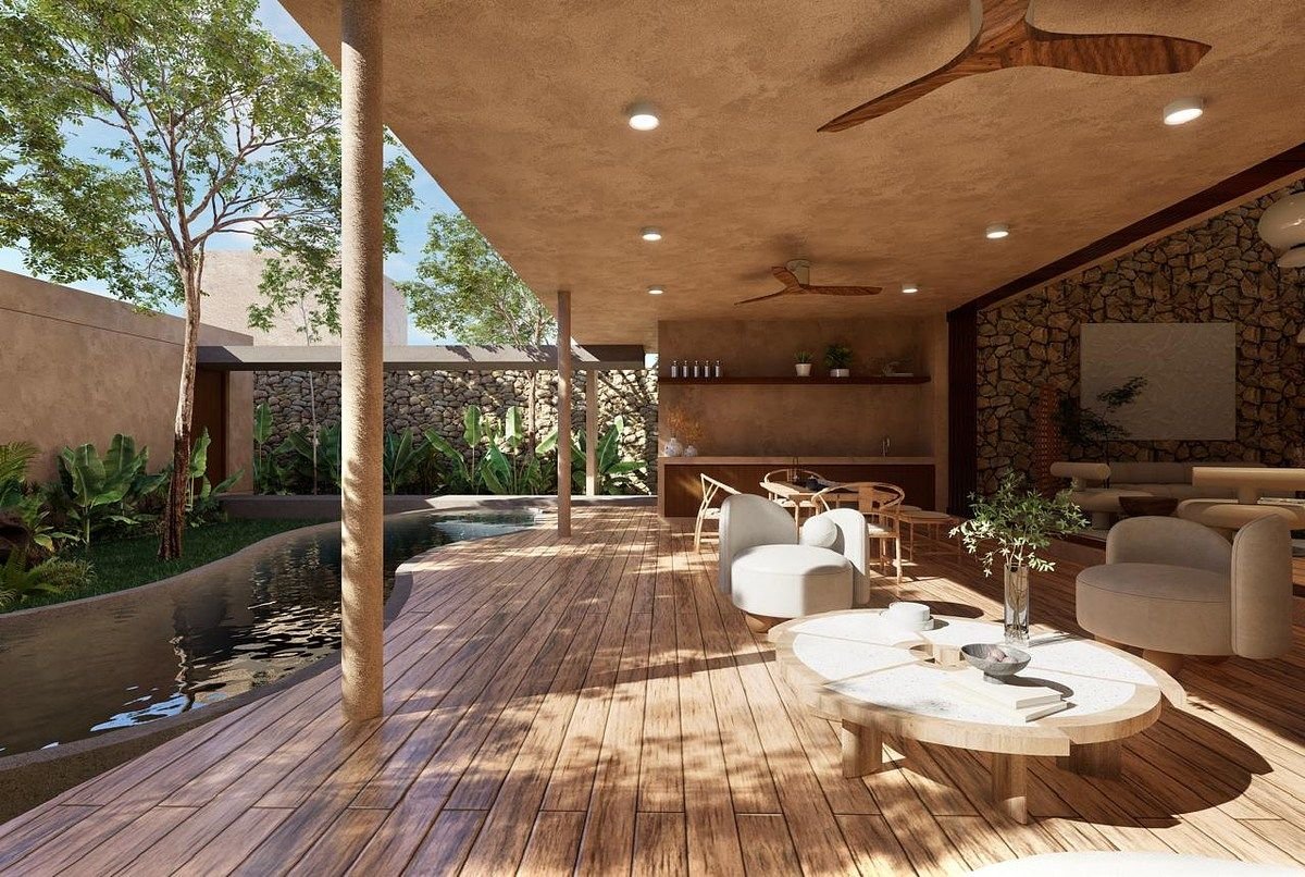 Casa en PREVENTA en Temozón Norte con Una arquitectura muy peculiar — foto 2