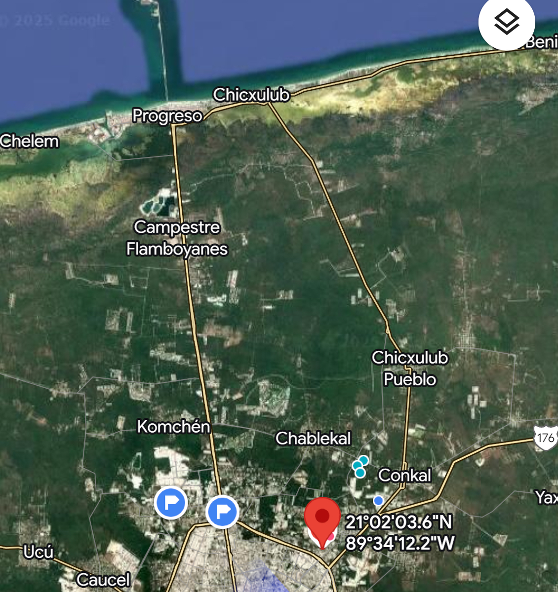 Venta de Terreno en las Margaritas, Cholul de 846 m2 — foto 2
