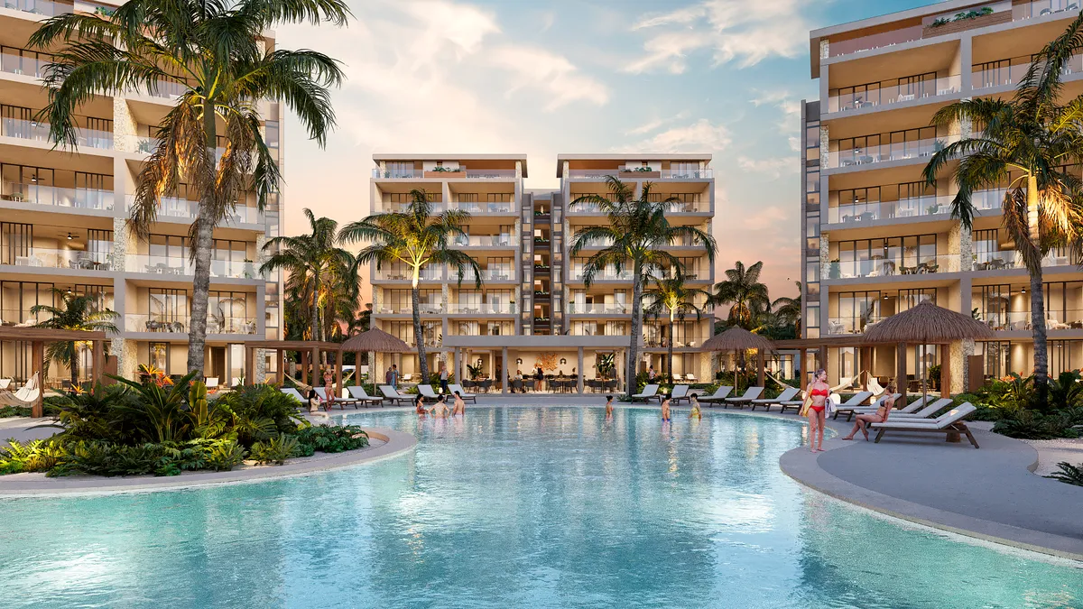 Departamentos en venta en la playa de Yucatán — foto 3
