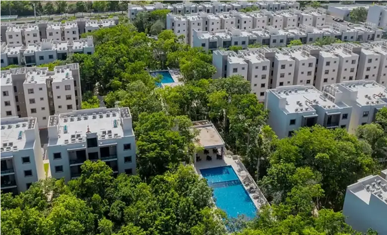 DEPARTAMENTO EN VENTA PLAYA DEL CARMEN  LA SELVA RESIDENCES — foto 4