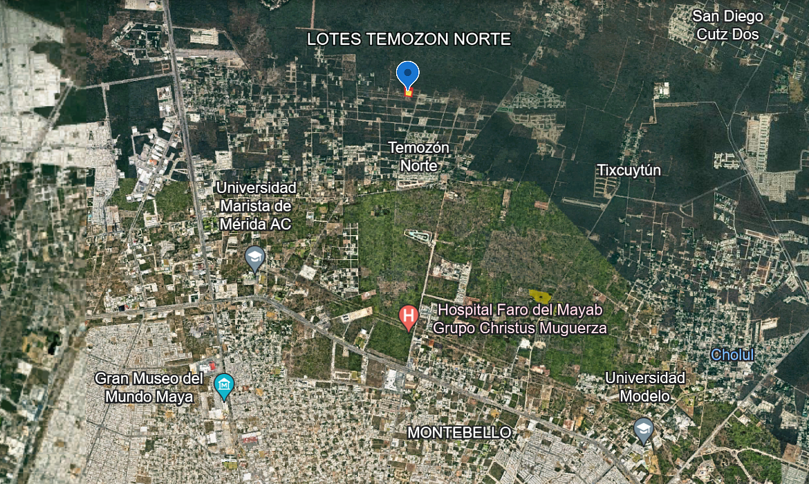 Terreno en venta en Temozón Norte, Mérida, a pie de calle — foto 4
