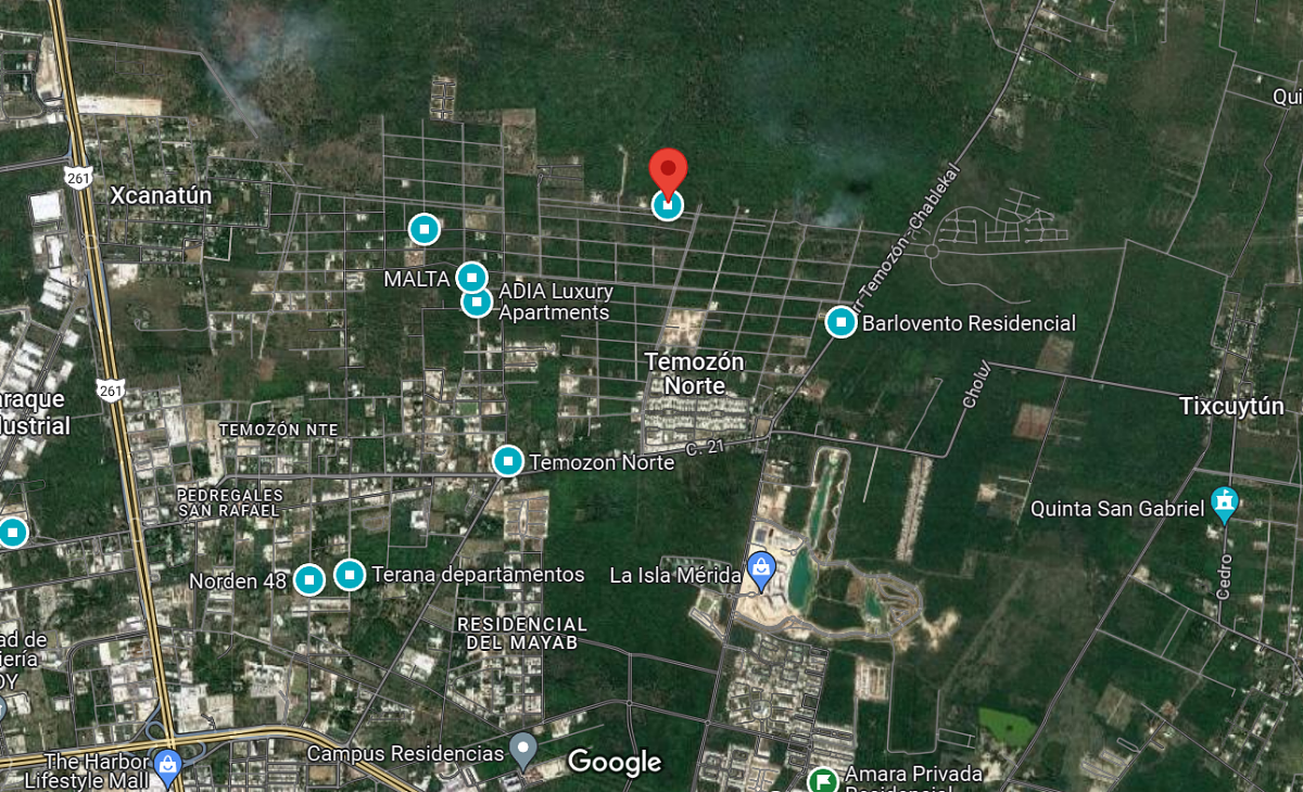 Terreno en venta en Temozón Norte, Mérida, a pie de calle — foto 5